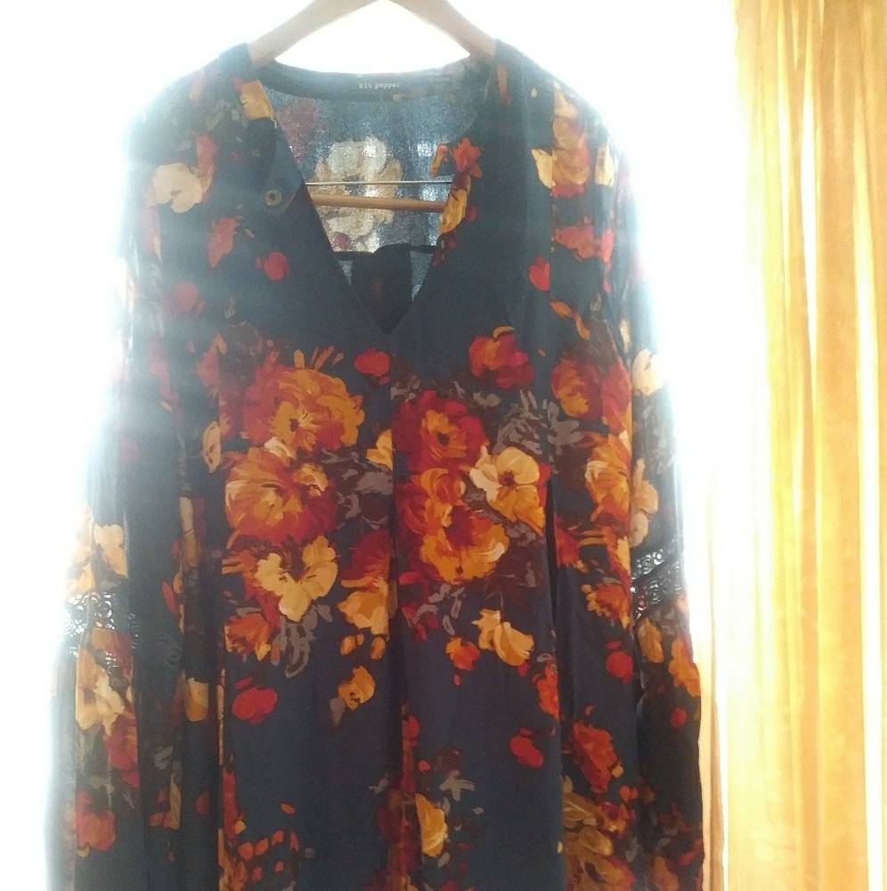 Blu pepper dress